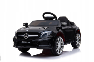 Mercedes auto Biela, Čierna, Červená